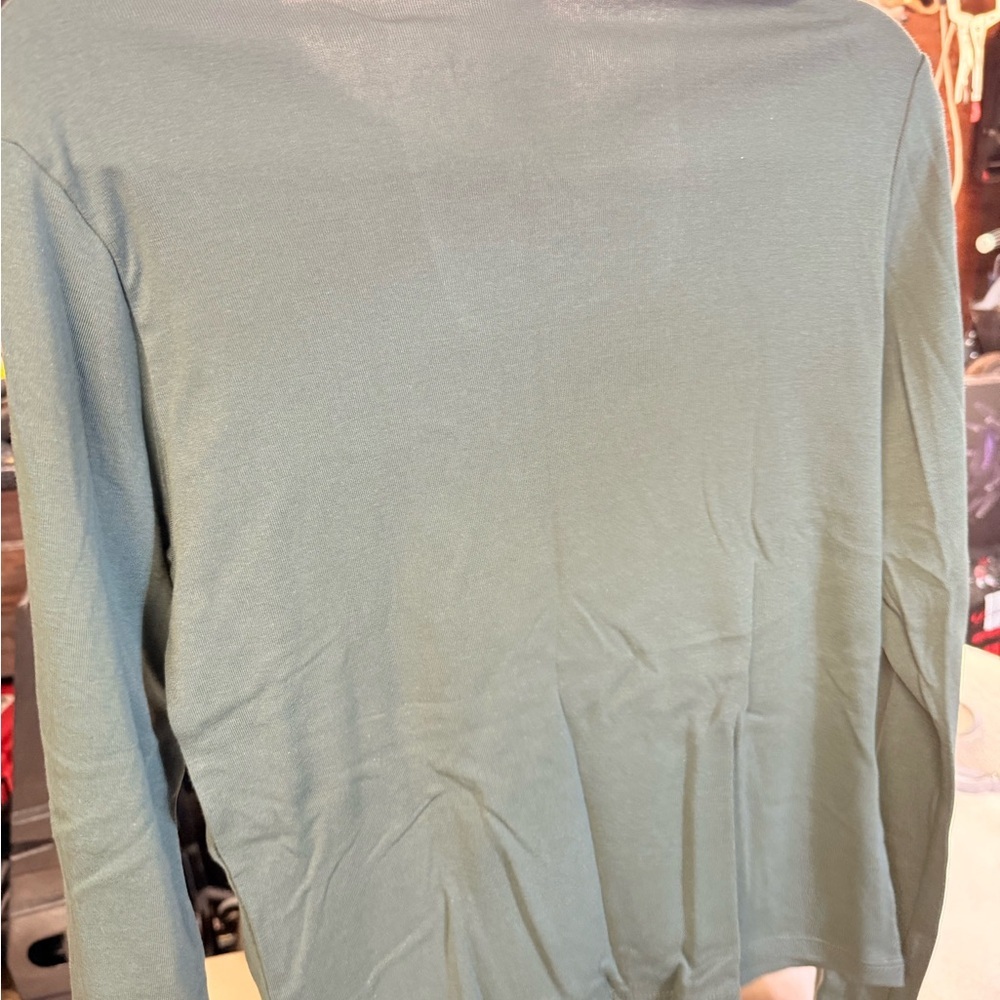 Full Tilt Green Graphic Long Sleeve Tee - Picture 3 of 3